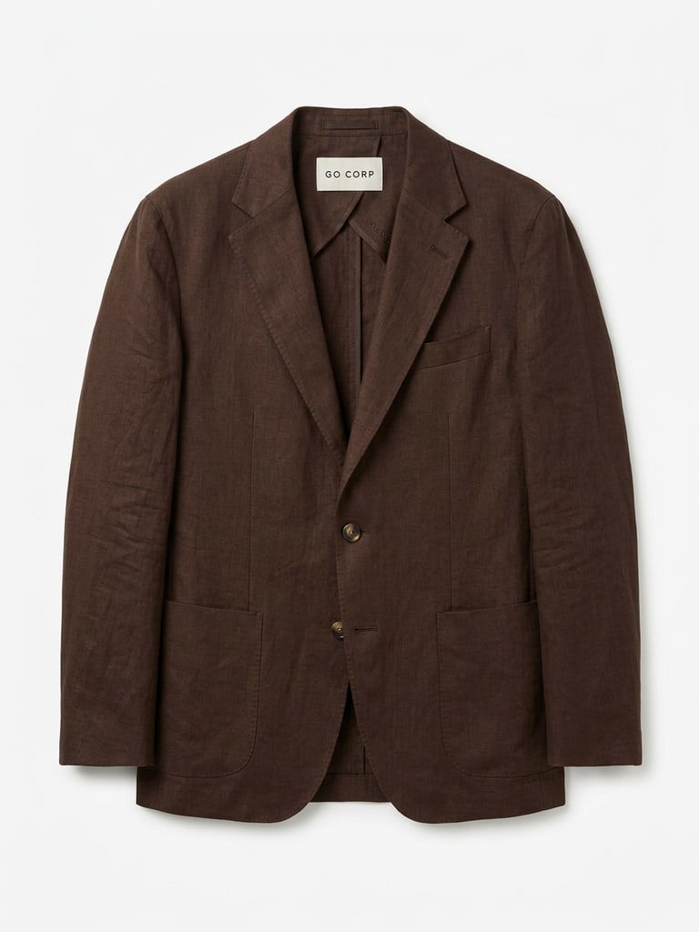 Blazer Lino Desestructurado