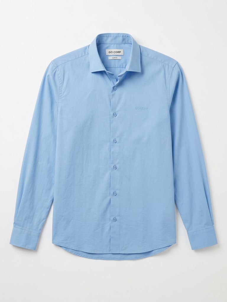 Camisa Popelina Slim